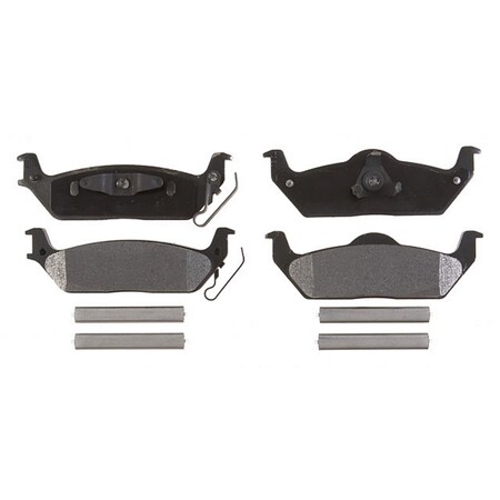 Raybestos 04-10 Ford Tk/Lincoln-F-150/Mark Lt-Rr Brake Pad Set, Pgd1012M PGD1012M